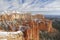 Bryce Canyon in winter at Paria Point