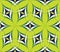 A bstract bright seamless pattern on a green