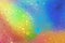 Ðbstract image of oil and water bubbles of various colors. Colorful artistic image of oil drop on water for modern and creation