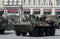 The BTR-82A is an Russian 8x8 wheeled amphibious armoured personnel carrier (APC) with Marines.