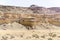 Bu Salwa Shelf Hills Desert landscape with limestone hillocks in the background