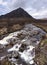 Buachaille Etive Mor and waterfall