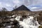 Buachaille Etive Mor and waterfall