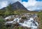 Buachaille Etive Mor and the waterfalls