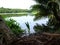 Buada lagoon in Nauru 3rd smallest country in the world in Nauru- 3rd smallest country in the world, South Pacific