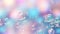 bubble background with pink and light blue bokeh
