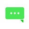 Bubble chat dialogue ellipsis loading message speech icon