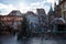 Bubble. Christmas square. Wroclaw. Celebration. Night fair. Christmas Fair