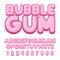 Bubble Gum font