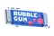 Bubble Gum Stick as Sweet Chewing Gum Vector Illustration