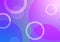 Bubble line purple circle abstract dynamic presentation background