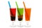 Bubble tea with clipping path