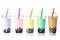 Bubble Tea in a row