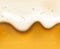 Bubbled beer texture