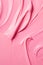 Bubblegum pink make-up, beauty product texture as abstract makeup cosmetic background, crushed cosmetics, generative ai