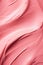 Bubblegum pink make-up, beauty product texture as abstract makeup cosmetic background, crushed cosmetics, generative ai