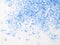 Bubbles watercolor blue white froth
