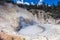 Bubbling geothermal mud pool, Yellowstone National Park.