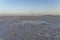 Bubbling pond in the salt plains of Asale Lake in the Danakil Depression in Ethiopia, Africa