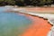 The bubbling and steaming `Champagne Pool`, Waiotapu Geothermal Area, New Zealand