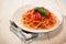 Bucatini Amatriciana - Pasta amatriciana