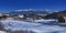 Bucegi mountains seen from Rucar-Bran overpass.