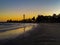 Buceo Beach Night Scene, Montevideo, Uruguay