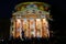 Bucharest Athenaeum at night, festival of lights 2018