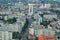 Bucharest, Bucharest, Romania, May 17, 2015: Aerial view of Pasajul Basarab