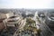 Bucharest cityscape seen from above