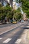 Bucharest, Romania - 2019. Cars on the road in downtown Bucharest, Regina Elisabeta Road