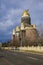 Bucharest Romania, February 14, 2022, the Cathedral of the Salvation of the Nation, is the largest church in Romania and one of