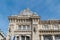 Bucharest, Romania - March 16, 2019: close up detail of dome at the Romania National History Museum also known as the Postal