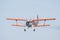 Bucharest, Romania - September 21, 2019 - Aeronautic Show Lacul Morii, Antonov AN-2 performing