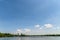 Bucharest Skyline View In Herastrau Park