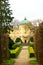 Buchlovice palace Castle in Zlin region in Czech Republic