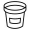 Bucket, carry water Vector Icon which can easily edit