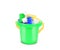 Bucket full of plastic block