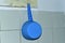 Bucket ladle for water and shower in the bathroom