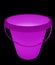 Bucket lamp - violet