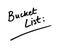 Bucket List