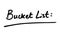 Bucket List