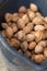Bucket of walnuts