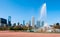 Buckingham Memorial Fountain and Chicago Skyline