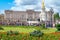 Buckingham Palace in London on a beautiful summer day