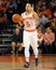 Bucknell\'s #5 John Azzinaro dribbles