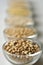 Buckwheat - Gluten-free grain on white background