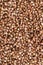 Buckwheat groats closeup. Diet concept. Abstract background