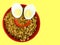 Buckwheat plate egg funny
