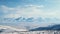 Bucolic Landscapes: Unreal Engine Style Snow Covered Mountains In Northern China